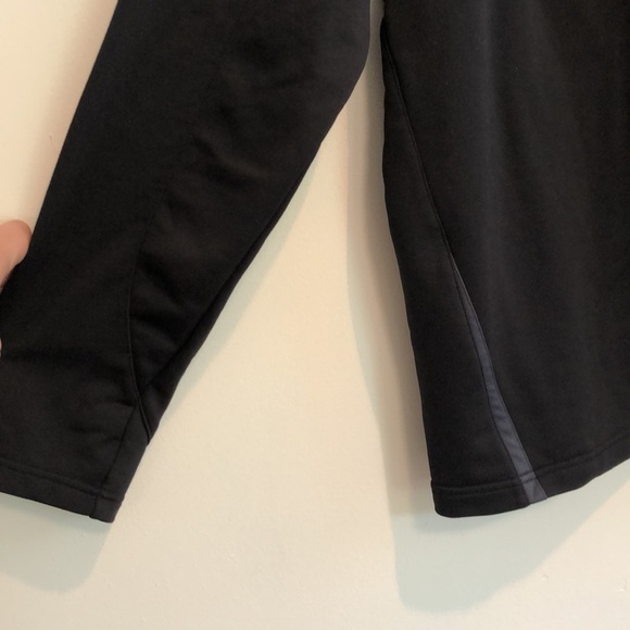 Adidas quarter zip pull over sweatshirt black and grey medium - Picture 3 of 6